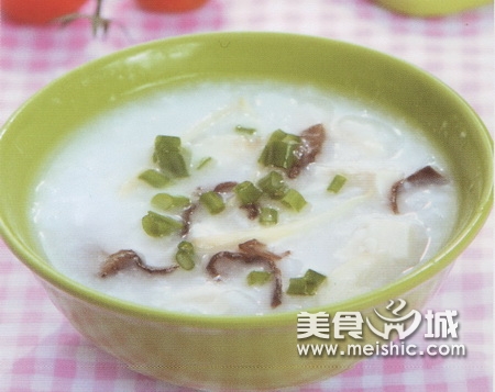 豆腐木耳粥