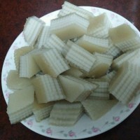 椰汁马蹄千层糕的6步做法