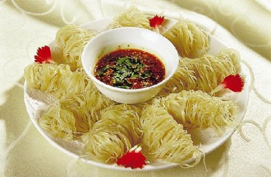 西安十大名小吃之金线油塔的做法