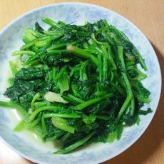 蒜茸菠菜的做法