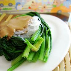 麻酱粉丝菠菜的做法 麻酱粉丝菠菜的做法