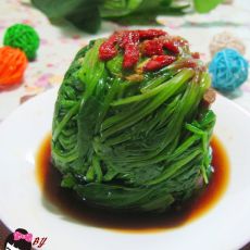 姜汁菠菜塔的做法 姜汁菠菜塔的做法