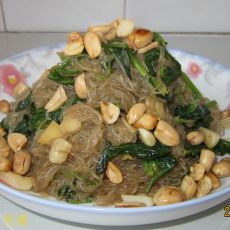 菠菜粉丝塔的做法 菠菜粉丝塔的做法