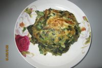 菠菜塌鸡蛋的做法