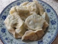 菠菜鸡蛋水饺的做法