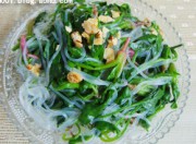 粉丝炝菠菜的做法