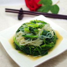 拌菠菜的做法
