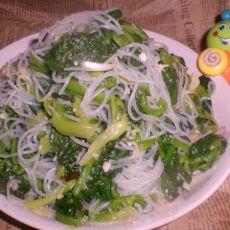 蒜蓉菠菜粉丝的做法 蒜蓉菠菜粉丝的做法