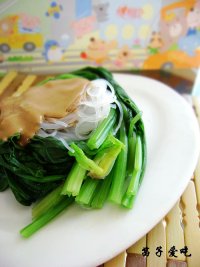 麻酱粉丝菠菜的做法