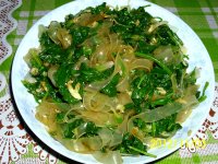 凉拌菠菜宽粉的做法
