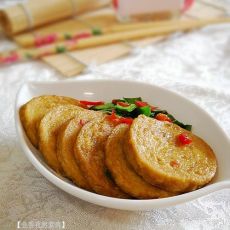 韭香孜然素鸡的做法