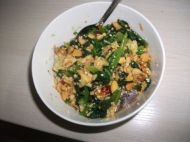 姜汁菠菜墩的做法