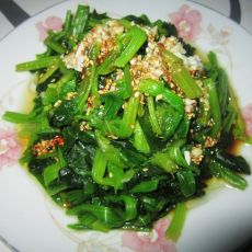 芝麻香菠菜的做法 芝麻香菠菜的做法