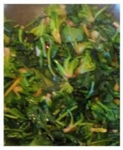 海米炒菠菜的做法