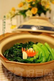 鸡汁杂菜煲的做法