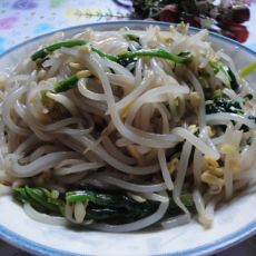 豆芽粉条的做法 豆芽粉条的做法