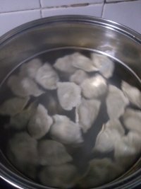 荠菜饺子的做法
