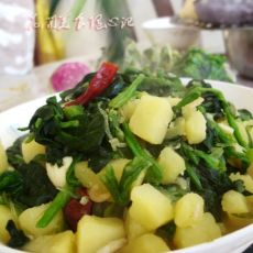 菠菜炖土豆的做法 菠菜炖土豆的做法
