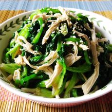 菠鸡小丝——春天般清爽的做法 菠鸡小丝——春天般清爽的做法
