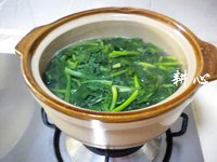 干贝菠菜汤的做法
