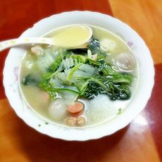 蔬菜肉丸汤的做法