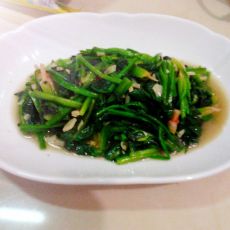 蒜香菠菜的做法