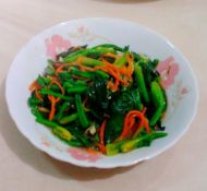 蒜香菠菜的做法