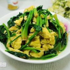 菠菜烧鸡蛋的做法 菠菜烧鸡蛋的做法