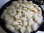 角瓜韭菜鸡蛋饺子的做法