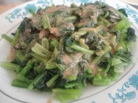 麻酱拌菠菜的做法