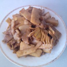红烧肉笋的做法