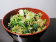 菠菜炒虾皮的做法