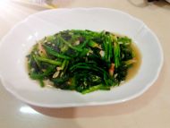蒜香菠菜的做法