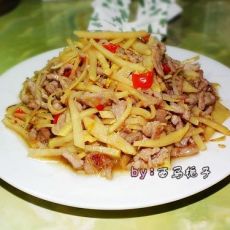 肉丝春笋的做法 肉丝春笋的做法