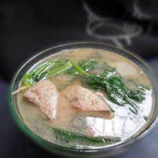 菠菜猪肝汤的做法 菠菜猪肝汤的做法