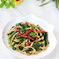 肉丝菠菜的做法 肉丝菠菜的做法