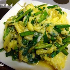 鸡蛋炒韭菜的做法 鸡蛋炒韭菜的做法