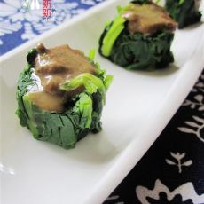 麻酱菠菜的做法