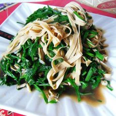 豆腐丝炒韭菜的做法 豆腐丝炒韭菜的做法