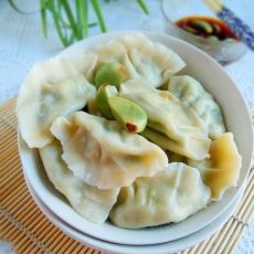 韭菜鸡蛋素水饺的做法 韭菜鸡蛋素水饺的做法