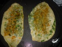 叉烧酱韭菜饼的做法