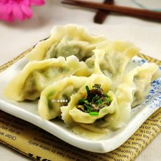 韭菜木耳水饺的做法