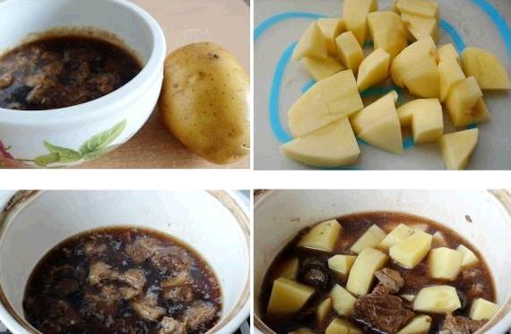 牛腩炖土豆的做法