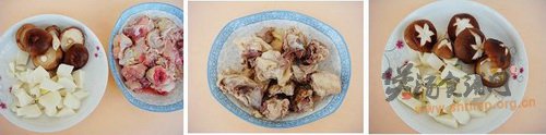 香菇春笋煲鸡汤的做法
