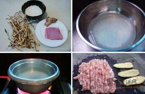 折耳根瘦肉粥的做法