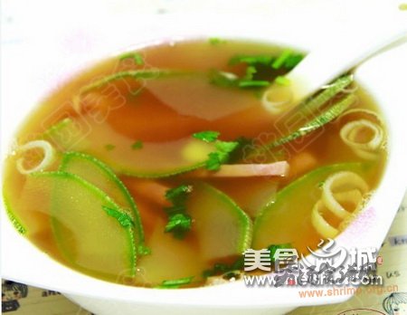 火腿葫芦汤的做法
