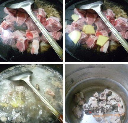 哈密瓜山药排骨汤的做法