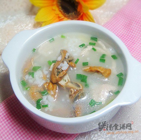 蚝豉瘦肉粥的做法