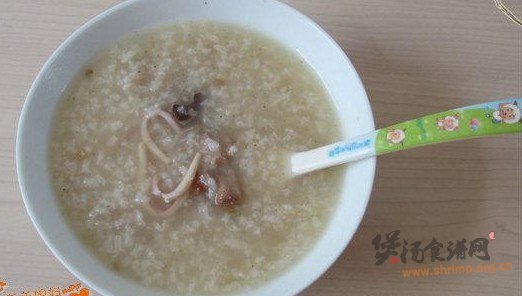 老鸡粥的做法