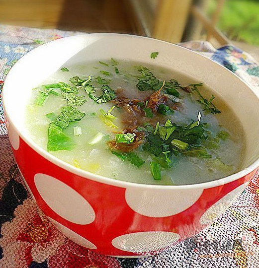 生菜鱼粥的做法